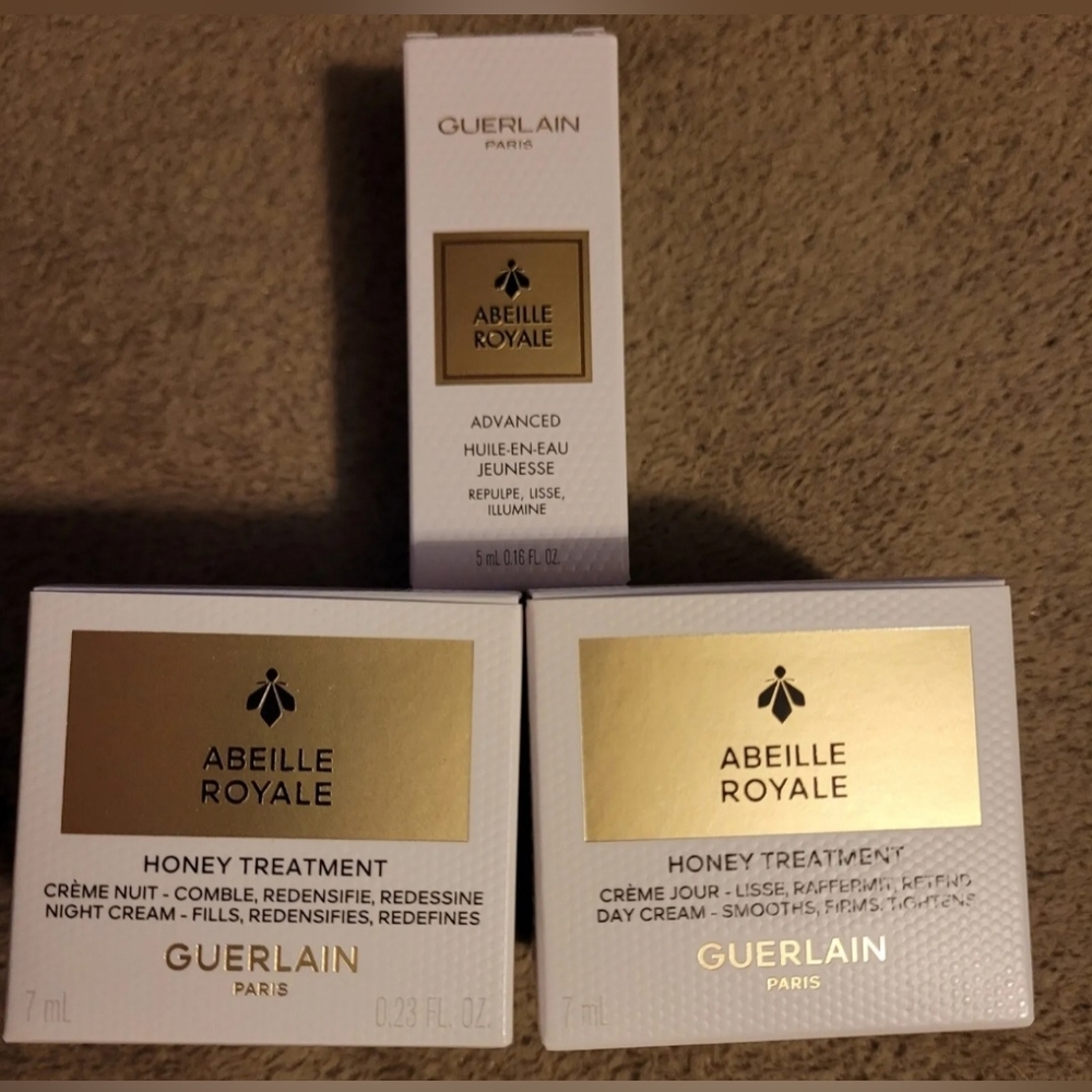 New Guerlain Abeille Royale 3 pieceGift Set